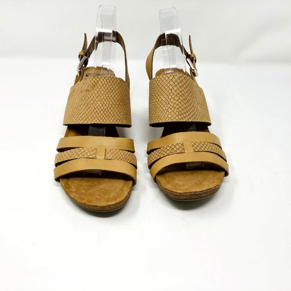 Sofft Velora Snakeskin Embossed Wedge Sandal NWT - Picture 2 of 6